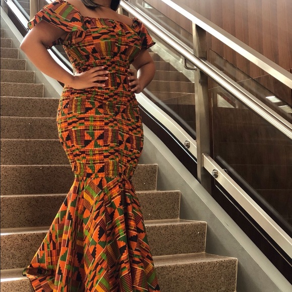 Dresses & Skirts - Kinte Print Dress